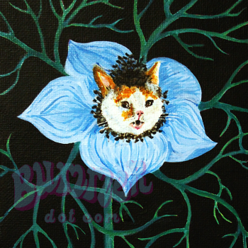 Needle Flower Painting